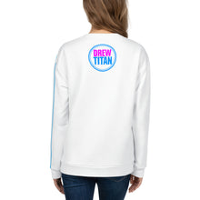 Load image into Gallery viewer, DREW TITAN: DT ATHLETICS WOMENS AOP Sweatshirt (WHITE/PINK)
