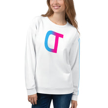 Load image into Gallery viewer, DREW TITAN: DT ATHLETICS WOMENS AOP Sweatshirt (WHITE/PINK)
