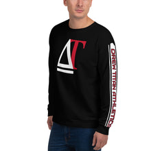 Load image into Gallery viewer, DREW TITAN: DT ATHLETICS AOP Sweatshirt (BLACK/RED)
