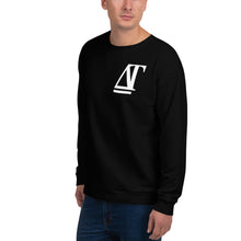 Load image into Gallery viewer, DREW TITAN: DT ATHLETICS AOP Sweatshirt (BLACK/WHITE)
