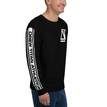 Load image into Gallery viewer, DREW TITAN: DT ATHLETICS AOP Sweatshirt (BLACK/WHITE)

