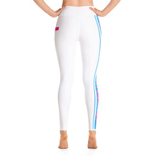 Load image into Gallery viewer, DREW TITAN: DT FITNESS Yoga Leggings (WHITE/PINK)
