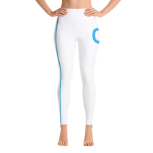 Load image into Gallery viewer, DREW TITAN: DT FITNESS Yoga Leggings (WHITE/PINK)
