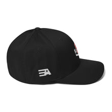 Load image into Gallery viewer, BFTB UNDISPUTED STRETCH FIT BASEBALL Cap (BLACK/RED)
