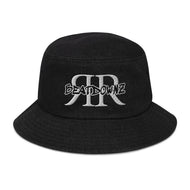 REFLECTION BEATDOWNZ: Denim bucket hat (BLACK)