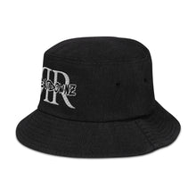 Load image into Gallery viewer, REFLECTION BEATDOWNZ: Denim bucket hat (BLACK)
