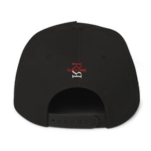 Load image into Gallery viewer, REFLECTION BEATDOWNZ: SNAPBACK BASEBALL CAP (BLACK/RED)
