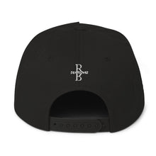 Load image into Gallery viewer, REFLECTION BEATDOWNZ: SNAPBACK BASEBALL CAP v2 (BLACK/WHITE)
