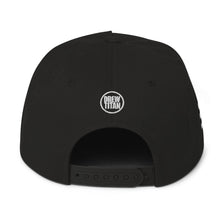 Load image into Gallery viewer, DREW TITAN: DT Flat Bill Cap (BLACK/WHITE)
