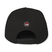 Load image into Gallery viewer, DREW TITAN: DT LIFE v2 Flat Bill Cap (BLACK/RED)
