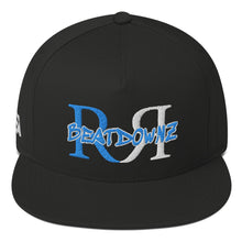 Load image into Gallery viewer, REFLECTION BEATDOWNZ: SNAPBACK BASEBALL CAP (BLACK/BLUE)
