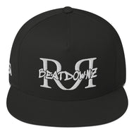 REFLECTION BEATDOWNZ: SNAPBACK BASEBALL CAP (BLACK/WHITE)