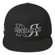 REFLECTION BEATDOWNZ: SNAPBACK BASEBALL CAP v2 (BLACK/WHITE)