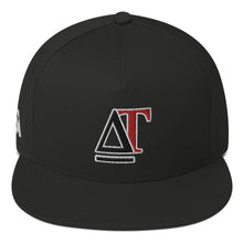 Load image into Gallery viewer, DREW TITAN: DT LIFE v2 Flat Bill Cap (BLACK/RED)
