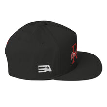 Load image into Gallery viewer, REFLECTION BEATDOWNZ: SNAPBACK BASEBALL CAP (BLACK/RED)
