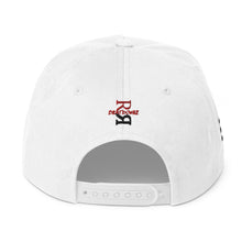 Load image into Gallery viewer, REFLECTION BEATDOWNZ: SNAPBACK BASEBALL CAP (WHITE/RED)
