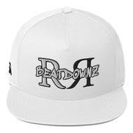 REFLECTION BEATDOWNZ: SNAPBACK BASEBALL CAP v2 (WHITE/BLACK)