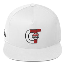 Load image into Gallery viewer, DREW TITAN: DT BASEBALL CAP (WHITE/RED)
