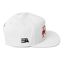 Load image into Gallery viewer, REFLECTION BEATDOWNZ: SNAPBACK BASEBALL CAP (WHITE/RED)
