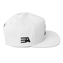 Load image into Gallery viewer, DREW TITAN: DT Flat Bill Cap (WHITE/BLACK)
