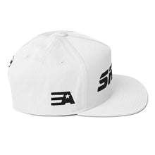 Load image into Gallery viewer, SHAY DA' BARBER Flat Bill Cap (WHITE)
