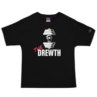 DREW TITAN: THE DREWTH Men's Champion T-Shirt (BLACK)
