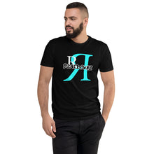 Load image into Gallery viewer, REFLECTION BEATDOWNZ: Short Sleeve T-shirt v1 (Black/Blue)
