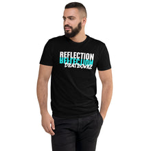 Load image into Gallery viewer, REFLECTION BEATDOWNZ: Short Sleeve T-shirt v2 (Black/Blue)
