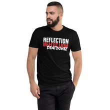 Load image into Gallery viewer, REFLECTION BEATDOWNZ: Short Sleeve T-shirt (BLACK/RED)
