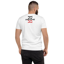Load image into Gallery viewer, REFLECTION BEATDOWNZ: Short Sleeve T-shirt v1 (WHITE/RED)
