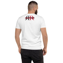 Load image into Gallery viewer, REFLECTION BEATDOWNZ: Short Sleeve T-shirt v2 (WHITE/RED)
