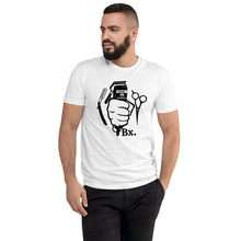 Load image into Gallery viewer, SHAY DA' BARBER v2 Short Sleeve T-shirt (WHITE)
