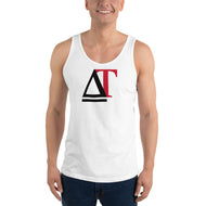 DREW TITAN: DT LIFE Tank Top (WHITE/RED)