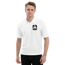 Load image into Gallery viewer, A-Weapons Men's Premium Polo (WHITE)
