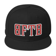 BFTB GRAVEYARD Snapback Hat (BLACK/RED)