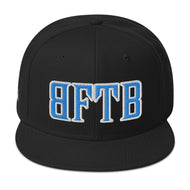 BFTB GRAVEYARD Snapback Hat (BLACK/BLUE)