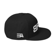 Load image into Gallery viewer, BFTB PURSE BID Snapback Hat (BLACK/WHITE)
