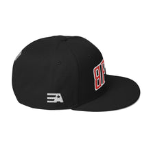 Load image into Gallery viewer, BFTB GRAVEYARD Snapback Hat (BLACK/RED)
