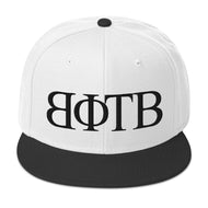 BFTB CORONER Snapback Hat (WHITE/BLACK)