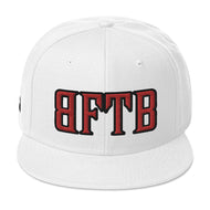 BFTB GRAVEYARD Snapback Hat (WHITE/RED)
