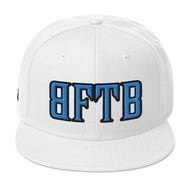 BFTB GRAVEYARD Snapback Hat (WHITE/BLUE)