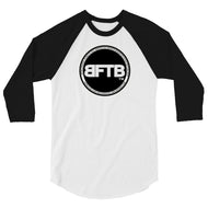 BFTB PURSE BID 3/4 sleeve Jersey shirt (BLACK/WHITE)