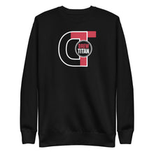 Load image into Gallery viewer, DREW TITAN: DT FITNESS PULLOVER SWEATSHIRT (BLACK/RED)
